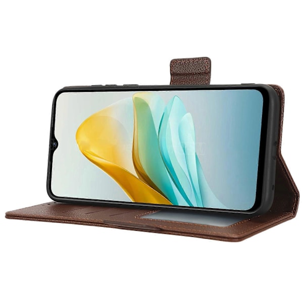 Til ZTE Blade A53/A53+ Magnetisk Lukning Telefon Etui Wallet Stand PU Læder Cover Multicolor Style G
