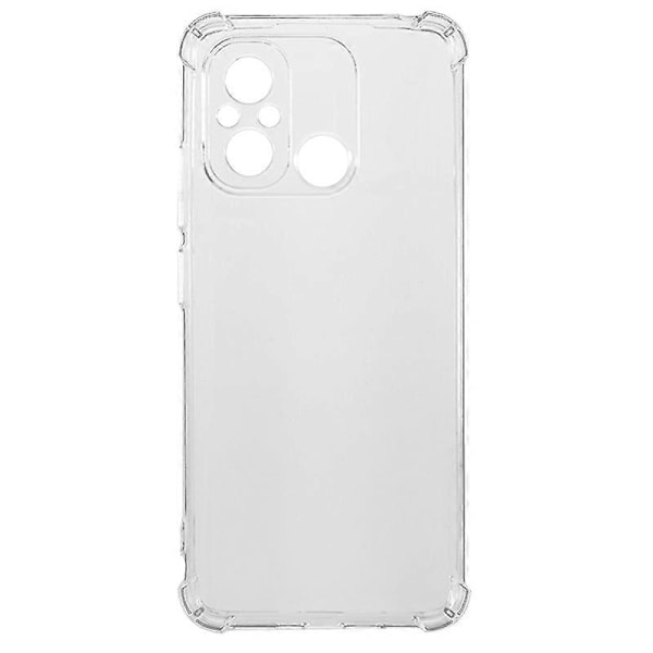 TPU-skal för Xiaomi Poco C55 4G/Redmi 11A 4G/12C 4G Förstärkta Hörnen Transparent Skal