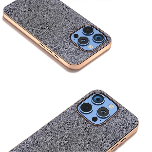 iPhone 16 Pro Max -kotelo, galvanointi, kimallepintainen PU+TPU-suojakotelo Multicolor Style C