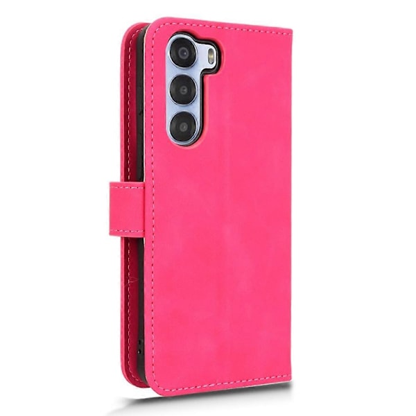 Læderetui til ZTE nubia S 5G A403ZT, hudfølelse, anti-drop, pung, flip-telefoncover Multicolor Rose