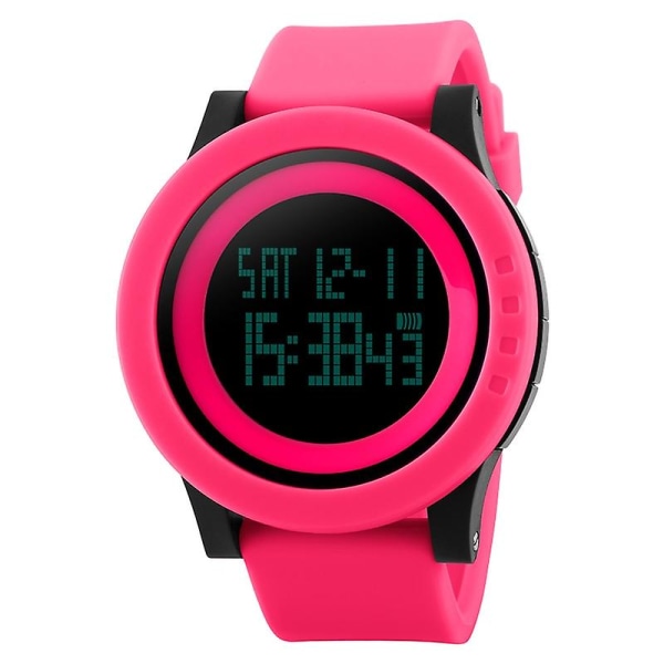 Skmei 1142 multifunktionell utomhus vattentät digital watch Red