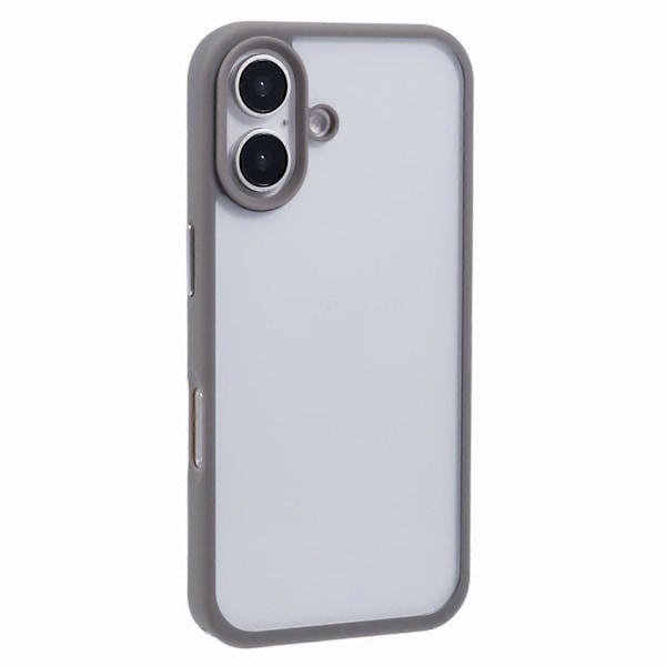 iPhone 16 -kotelo TPU+PC Kristallinkirkas takakansi kaulanauhan rei'illä Multicolor Style A