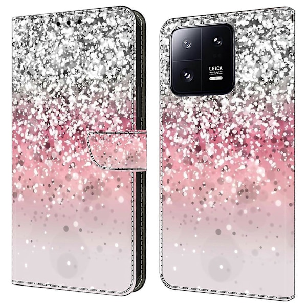 Plånboksfodral för Xiaomi 13 Pro 5G Fodral Mönstertryck Läder Flip Telefonskal Multicolor Style C