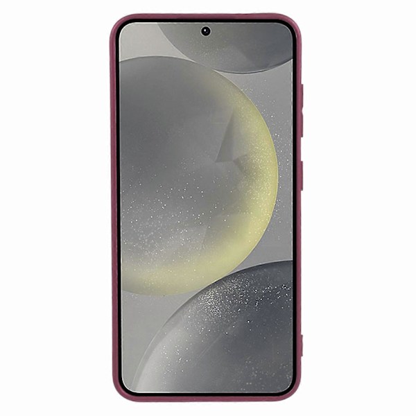 X-LEVEL Guardian Series TPU-skal för Samsung Galaxy S24+ - Mjuk Matt Baksida Multicolor Wine Red