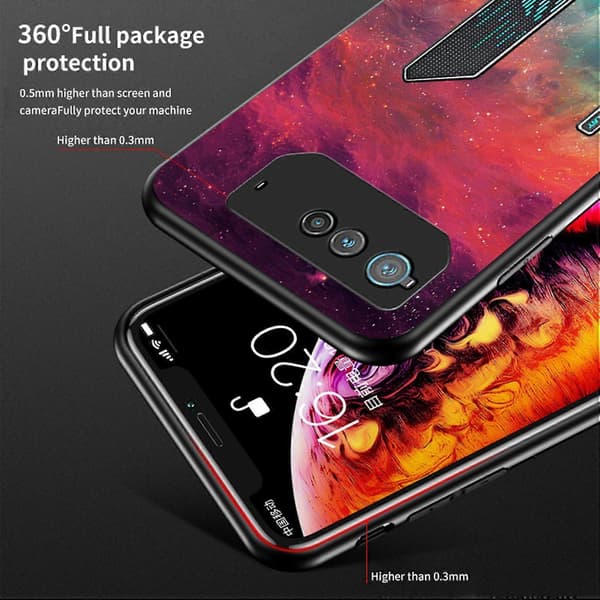 Puhelinkotelo Asus ROG Phone 6 5G:lle Multicolor Style E