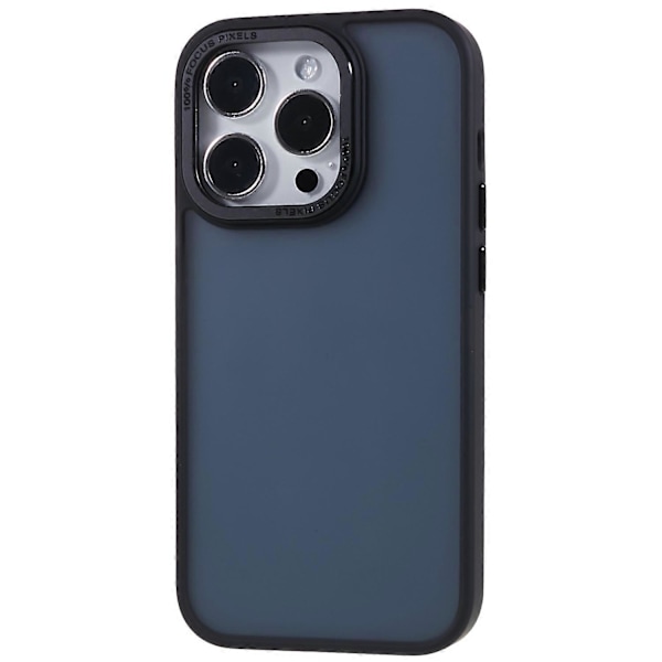 FULEXIN För iPhone 15 Pro PC+TPU Mobilskal Metall Linsskyddsram Anti-Repskydd Multicolor Style H