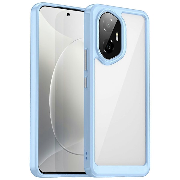 Honor 300 -kotelo TPU+akryyli suojakotelo kirkas puhelinkuori Multicolor Blue