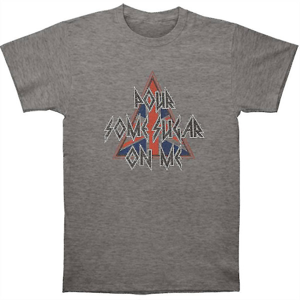 Def Leppard Pour Some Triangle T-shirt Tøj M