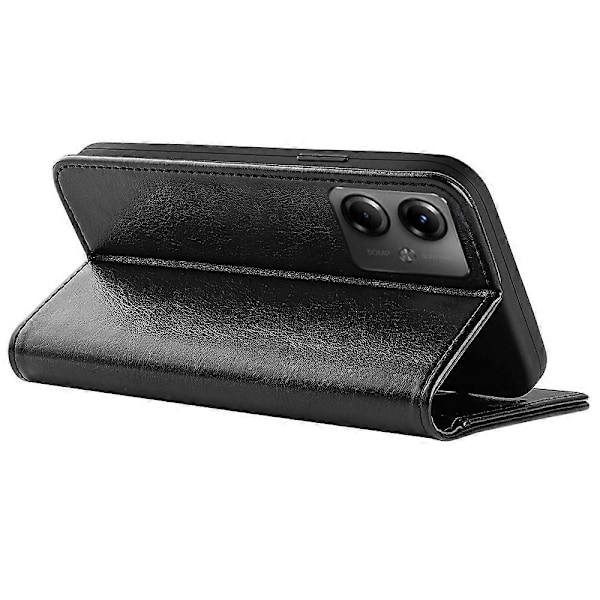 For Motorola Moto G14 4G Lommebok Telefondeksel PU Lær Stativ Full Beskyttelse Telefon Cover