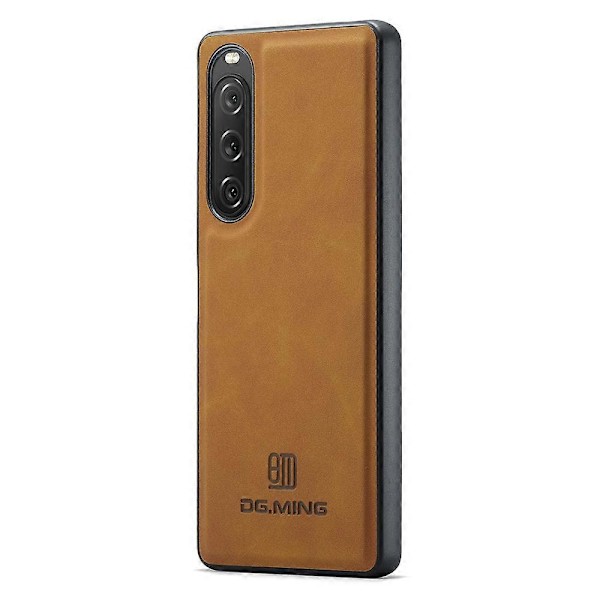 Sony Xperia 10 V -kotelo, matkapuhelin PU-nahka+PC+TPU-suojus Multicolor Style B