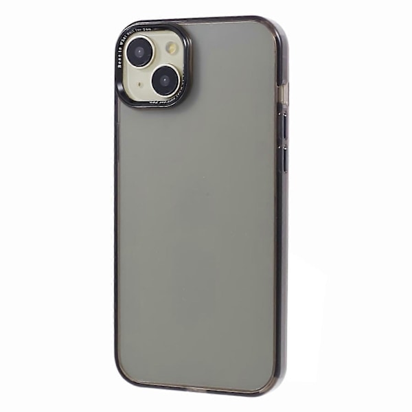 iPhone 15 Plus -puhelimen kuori, alumiiniseoksesta valmistettu linssikehys, TPU+PC-takakansi Multicolor Style D