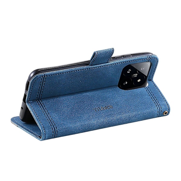 TTUDRCH Style 004 Xiaomi 14 Pro -kotelolle RFID-suojauksella, lompakkotelineellä ja puhelinkuorella Multicolor Style E