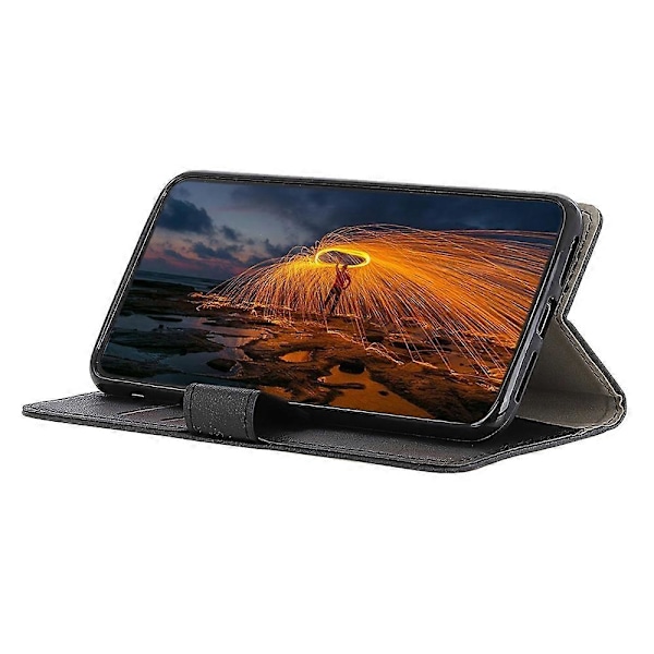 PU-læder etui med stativ og pung til Motorola Moto G75 5G Multicolor Style D