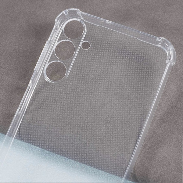 Transparent Skal För Samsung Galaxy A24 4G Förstärkt Fyrhörns TPU Skydd