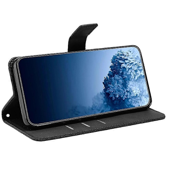 Til Xiaomi Redmi Note 12 4G PU Læder Mandala Blomster Præget Telefon Etui Wallet Stand Flip Cover Multicolor Style A