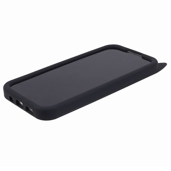 Skal till iPhone 15 3D Mustasch Katt Mjukt Silikon Stötsäkert Telefonskal Multicolor Style A