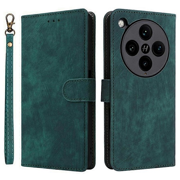 Til Oppo Find X8 Pro 5G Wallet Case RFID-blokering PU Læder Cover Stand View Multicolor Style C