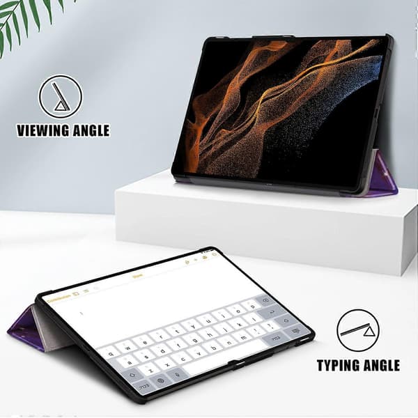 Tablet Cover til Galaxy Tab S10 Ultra Multicolor Style B