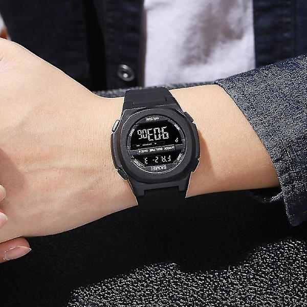 Skmei 1821 Elektronisk Ur Black and Black