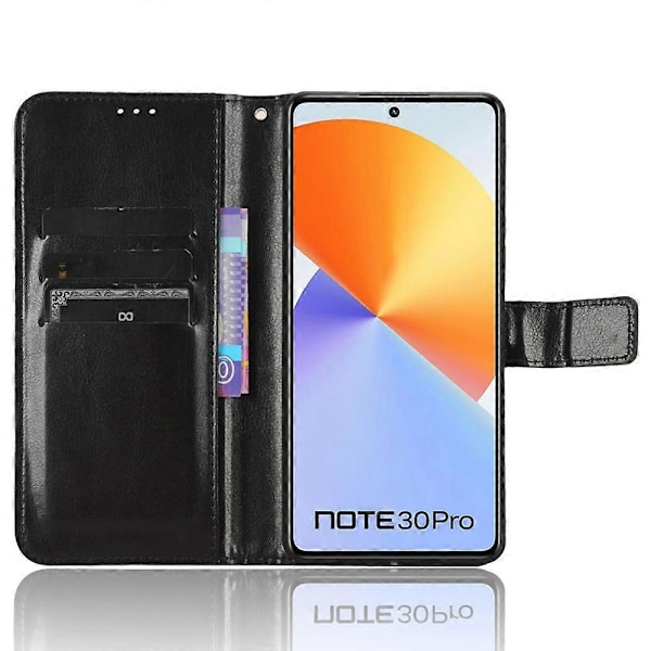 Læderetui med pung og stativ til Infinix Note 30 Pro 4G X678B - Anti-drop telefoncover Multicolor Style A