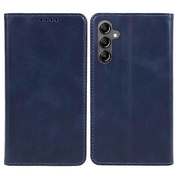 För Samsung Galaxy A15 5G Fodral Kalvtextur Ställ Plånbok PU Läder Telefonskal Multicolor Style E