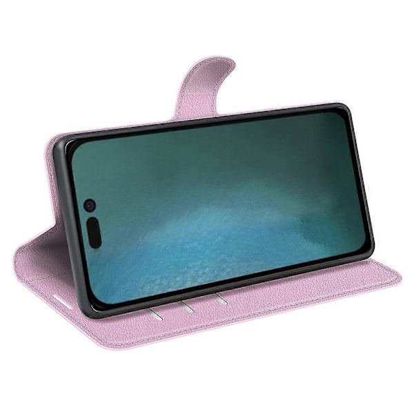 iPhone 14 6.1 tuuman PU-nahkainen lompakkokotelo jalustalla, kattava suojakuori Multicolor Style C