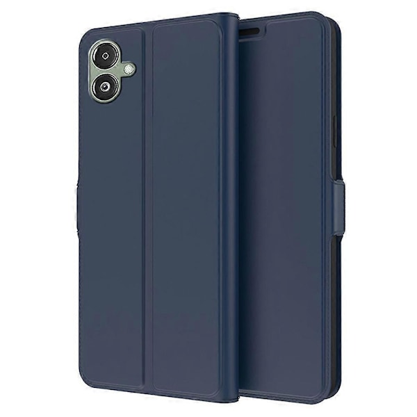 Stötsäkert läderfodral med TPU-innerskal för Samsung Galaxy A06 Multicolor Style C