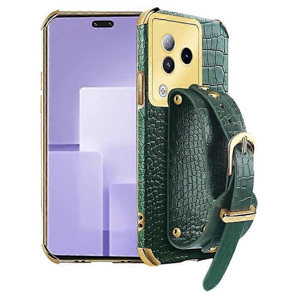Skal för Xiaomi Civi 3 5G 6D Elektroplätering Armband PU Läder+TPU Skydd Multicolor Style E