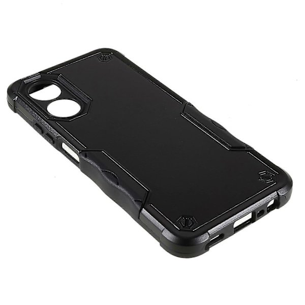 För Oppo A17 4G TPU+PC Mobilskal Anti-Repor Stötsäkert Skyddsskal