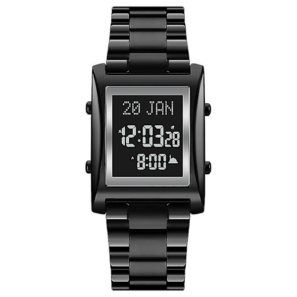 Skmei 1815 Bedende Herreur, Farve: Sort Maskine Black