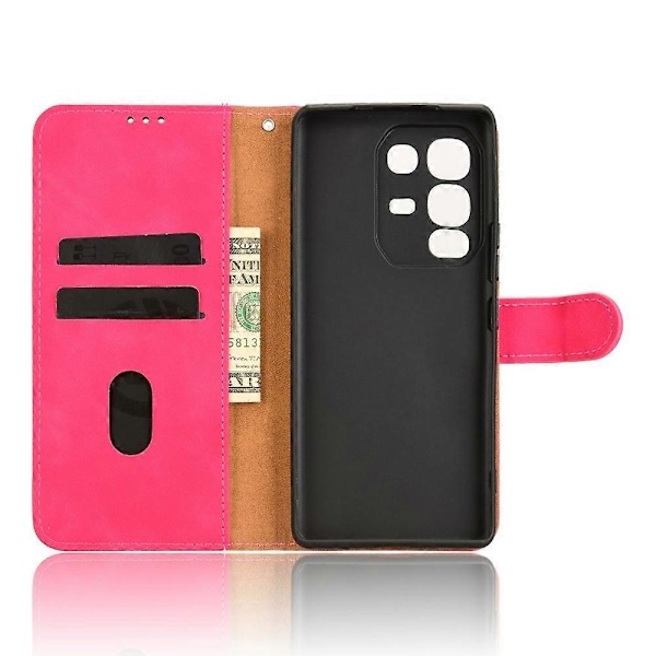 Infinix Note 50s 5G Nahkakotelo Ihoa Myötäilevä Pudotussuoja Lompakkokotelo Multicolor Rose