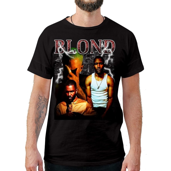 New School & Old School Hip Hop Rappers Streetwear Blonda T-shirts i vintage L