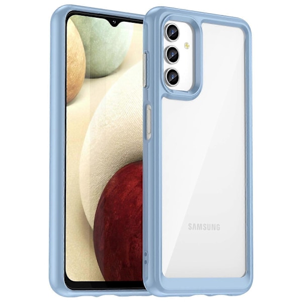 Til Samsung Galaxy A13 5G/A13 4G/M13 5G/A04s TPU+Akryl Hybrid Telefon Cover Beskyttende Bagside Multicolor Style H