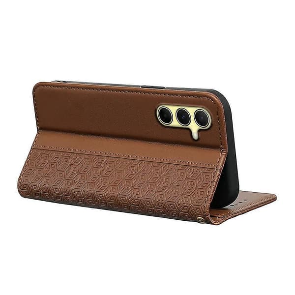 Til Galaxy A55 5G Telefon Cover Multicolor Brown