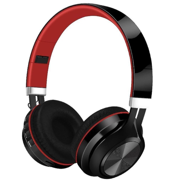 Hodemmontert trådløst Bluetooth-headset, sammenleggbart og uttrekkbart støydempende HiFi