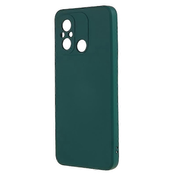 För Xiaomi Redmi 12C 4G Gummibelagt TPU Mobilskal Fiberfoder Repskyddande Skydd Multicolor Style I