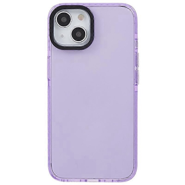 PC+TPU Cover til iPhone 13 6,1 tommer, faldsikker, klar mobiltelefon bagsidebeskyttelse Multicolor Style D