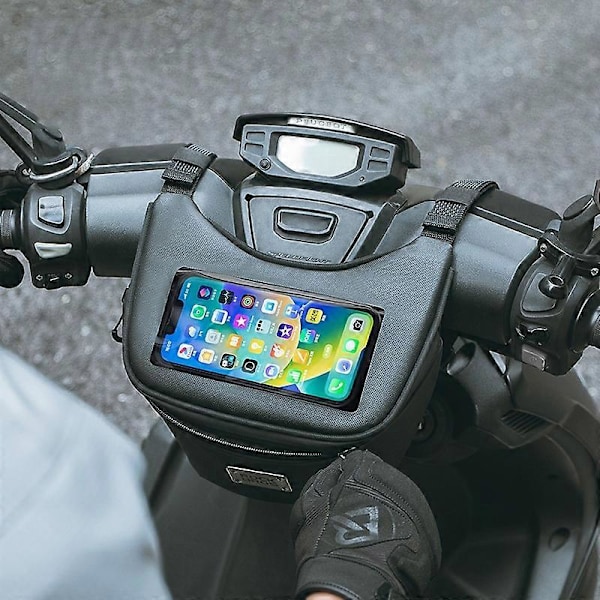 Type A ROCKBROS B113 Scooter Vandtæt Touch Screen Front Taske Mobiltelefon Taske Elektrisk