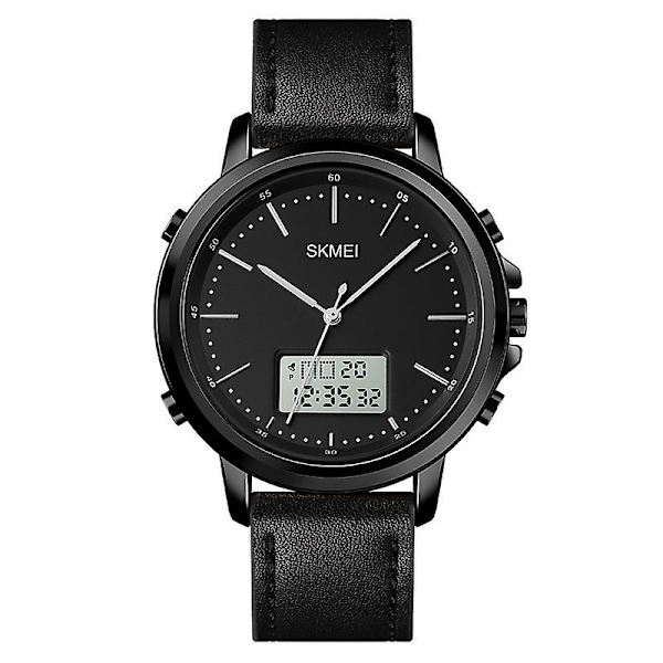 Skmei 1652 Men Watch, Färg: Black Shell White Machine Not Specified