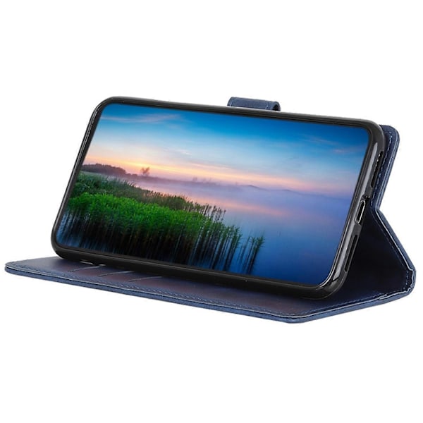 Til Motorola Edge 40 Neo 5G PU Læder Etui Anti-Ridse Pung Stand Mobiltelefon Cover Multicolor Style B