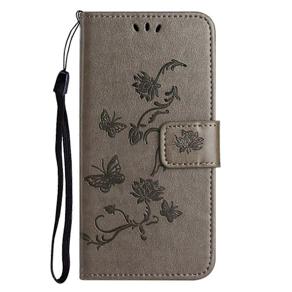 Til Samsung Galaxy A26 5G Etui Wallet Stand Præget Sommerfugl Blomst PU Læder Telefon Cover Multicolor Style F