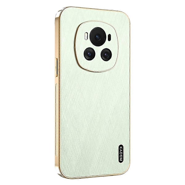 KADEM For Honor Magic6 5G Etui Elektroplettering Silke Tekstur PU+TPU Telefon Bagcover Multicolor Green