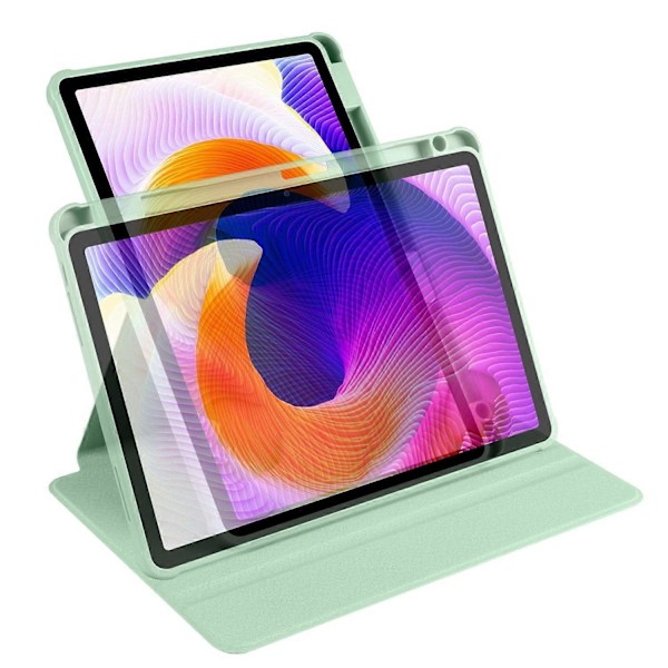 Læder Tablet Cover med Roterende Stand og Auto Sleep/Wake til Xiaomi Redmi Pad SE Multicolor Style F