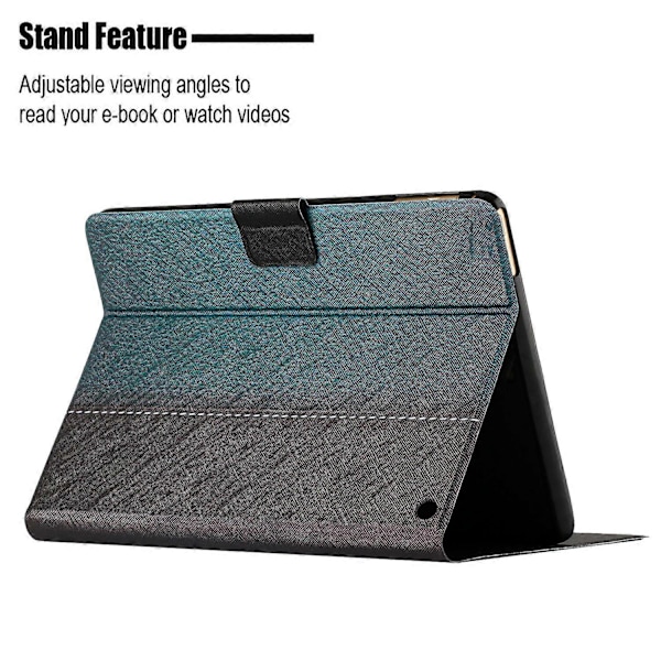 Til Fire Max 11 Smart Tablet Etui PU Læder Støtte Cover med Kortholder Multicolor Style O