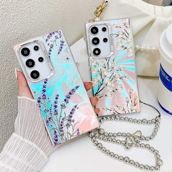 Puhelinkotelo Galaxy S24 Ultralle Multicolor Style Q