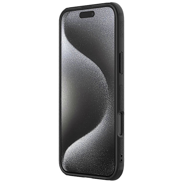 NILLKIN Frosted Shield Pro iPhone 16 Pro -kotelolle, yhteensopiva MagSafe PC+TPU -puhelinkuoren kanssa- Multicolor Black