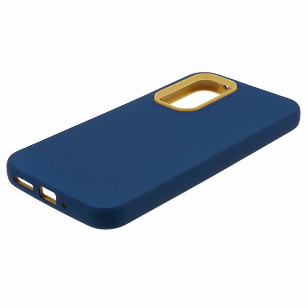 Puhelinkotelo Samsung Galaxy A24 4g:lle, irrotettava kehys PC+TPU kumipäällysteinen suojus Sapphire