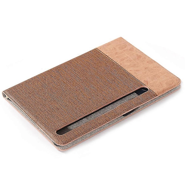Til Samsung Galaxy Tab S9 FE Wallet Case Krydset Tekstur PU Læder Tablet Cover Multicolor Style A