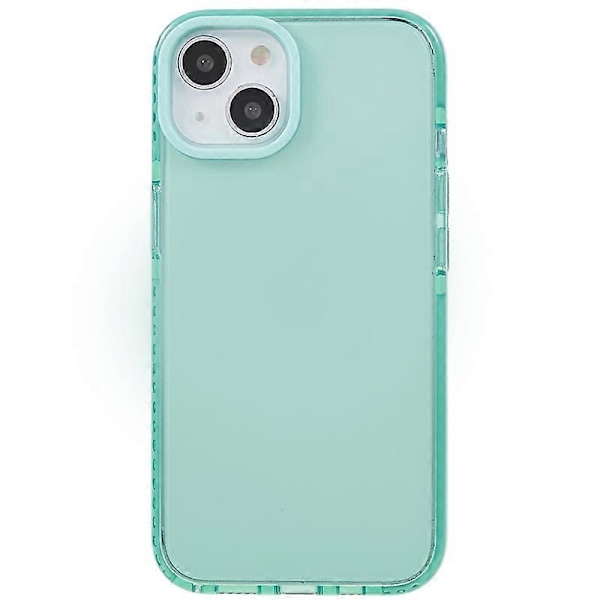 PC+TPU-skal för iPhone 13 6,1 tum, falltåligt, genomskinligt mobiltelefon baksidesskydd Multicolor Style F