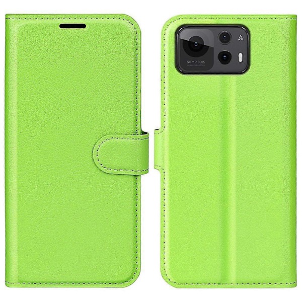 Til Asus Zenfone 12 Ultra 5G Etui Litchi Tekstur Stødsikkert Læder Wallet Telefon Cover Multicolor Green